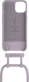Woodcessories Change Case - iPhone 14 Plus - 2 in 1 met afneembaar nekkoord - Paars