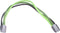Bibia Snelbinder Trio Intrek Zwart/lichtgroen