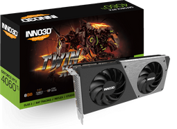INNO3D GeForce RTX 4060 Ti - Videokaart - 8GB GDDR6 - DLSS 3 - TWIN X2