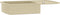 vidaXL - Gootsteen - enkele - bak - graniet - beige