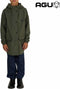 AGU GO Parka Kids - Regenjas Essential - Waterdicht & Ademend - Groen - 140