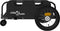 vidaXL - Fietstrailer - oxford - stof - en - ijzer - zwart