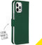 Accezz iPhone 12 Pro Max - Flip cover - Krasbestendig Schokbestendig - Groen