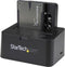 Startech.com Dockingstation - Extern voor 2,5/3,5 inch SATA III 6 Gbps HDD/SSD - USB 3.0 eSATA UASP Zwart