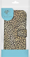iMoshion Hoesje Geschikt voor Samsung Galaxy A12 Hoesje Met Pasjeshouder - iMoshion Design Softcase Bookcase - Goud / Zwart / Allover de luxe