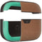 Mous Hoesje schokbestendig Geschikt voor AirPods Pro - Mous Leather Protective Case - Bruin