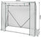 Woltu Foliekas Wit/Groen – PE Kweekkas Semi-Transparant – 200 x 77 x 146/169 cm