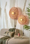 GOOD&MOJO Wandlamp Tanami - Rotan - Ø55cm - Binnen Modern
