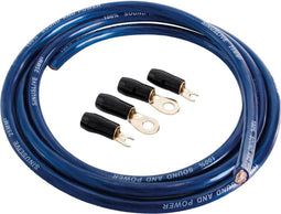 Sinuslive Car-HiFi stroomkabelset 25 mm² Verguld