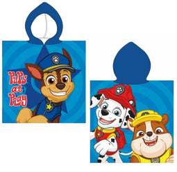 Paw Patrol pups at play badponcho 50x115cm sneldrogend