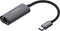 Aisens A109-0709 - USB 3.1 Gen1 USB-C naar Gigabit Ethernet Converter - 1000 Mbps - Grijs