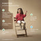 Stokke Tripp Trapp - Meegroeistoel - Ergonomisch en verstelbaar - Terracotta