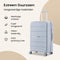 SKYCASES Urban Adventurer - Handbagage Koffer - 20 inch - 44L - Cijferslot - Lichtgrijs