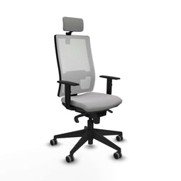 Bureaustoel Piqueras y Crespo 1D066G2 Lichtgrijs