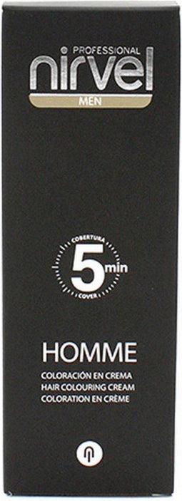 Haarkleur Zonder Ammoniak Men 5 Minutes Nirvel Donker Grijs (30 ml)