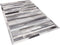 AZAY - Laagpolig vloerkleed - Grijs - 160 x 230 cm - Koeienhuid leer