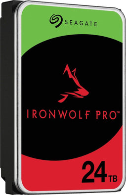 Seagate IronWolf Pro - Interne harde schijf - NAS HDD - 24 TB - 512MB Cache - 7200 RPM