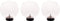 Ubbink MultiBright Float 3 - LED vijververlichting - 3 bollen - Wit