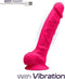 SILEXD - Vibrerende Dildo - 21,5 x 4,2 cm - Roze