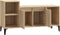 vidaXL - Tv-meubel - 100x35x55 - cm - bewerkt - hout - sonoma - eikenkleurig