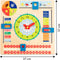 New Classic Toys® Houten Kalenderklok - Leer Klokkijken - Dagen Maanden Seizoenen Weer - Nederlands