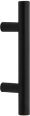 vidaXL - Handvatten - 10 - st - 64 - mm - roestvrij - staal - zwart
