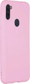 iMoshion Hoesje Geschikt voor Samsung Galaxy M11 / A11 Hoesje Siliconen - iMoshion Color Backcover - Roze