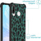 iMoshion Hoesje Geschikt voor Huawei P30 Lite Hoesje Met Koord - iMoshion Design Hoesje met Koord - Zwart / Meerkleurig / Groen / Panther Illustration