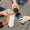 Klean Kanteen Tkwide 12Oz - 355 ml. (W/ Café Cap) Drinkfles - RVS zilver