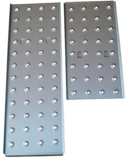 Fieldmann FZZ 9107 - Stalen platen - 85,5 x 32 cm en 57,5 x 32 cm - Max. belasting 150 kg (2 stuks)