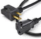 HQ Power Professional DMX - Kabel 2.5m - XLR 3-pin Male/Female - Zwart