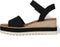 Toms Diana - Damesschoenen sandalen - Sleehak 6 cm - Zwart