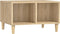 vidaXL - Salontafel - 60x50x36,5 - cm - bewerkt - hout - sonoma - eikenkleurig