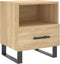 vidaXL - Nachtkastjes - 2 - st - 40x35x47,5 - cm - bewerkt - hout - sonoma - eikenkleur