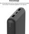 Belkin BoostCharge 20.000mAh Powerbank - 3 Poorten - Snel Opladen - Zwart