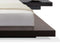 Beliani ZEN - Waterbed - Donkere houtkleur - MDF