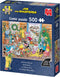 Jumbo - JvH Kerstkriebels - Puzzel 500 stukjes - Multicolor