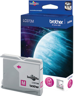 Brother LC-970M - Inktcartridge - Geschikt voor DCP-135C/150C/153C/157C en MFC-235C/260C - Magenta (10 ml)
