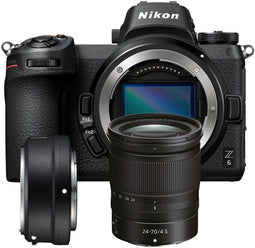 Nikon Z 6 - Systeemcamera - 24,5 MP BSI CMOS - FTZ adapter - Zwart