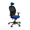 Piqueras y Crespo 1D036N1 - Bureaustoel - Hoogteverstelbaar - Blauw