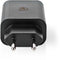 Nedis WCQC402ABK - USB-wandlader - Quick Charge 4.0 - Zwart
