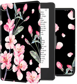Hoesje geschikt voor Kobo Clara 2E E-reader - iMoshion Design Slim Hard Bookcase - Ook geschikt voor Tolino Shine 4 - Blossom