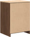 vidaXL - Garagekast - 60x51x85 - cm - massief - grenenhout - bruin - eikenkleurig