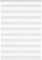 vidaXL - Zebra - rolgordijn - 105x150 - cm - stofbreedte - 100,9cm - polyester - wit