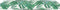 vidaXL - Ligbedkussens - voor - Bank - 2 - stuks - Bladpatroon - 120x40x8 - cm - Oxford - Stof