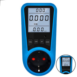 P&P Goods Verbruiksmeter - Energiemeter - Energiekostenmeter – KWh meter – Stroomverbruik meter – Elektriciteitsmeter – Energiekosten - Stopcontact – Meerdere functies