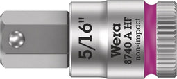 Wera 8740 A 05003389001 Inbus Dopsleutelinzetstuk 5/16 1/4 (6.3 mm)