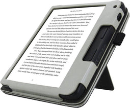 Hoesje Geschikt voor Kobo Libra 2 Hoes ZONDER SLAAP FUNCTIE Beschermhoes Cover Grijs - ereader hoesje - cover
