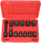 KS Tools Zeskants slagdoppen set kort 1/2'' 12-delig 515.0112