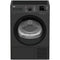 BEKO DF8412TA0A - Warmtepompdroger - 8 kg - A++ - Zwart